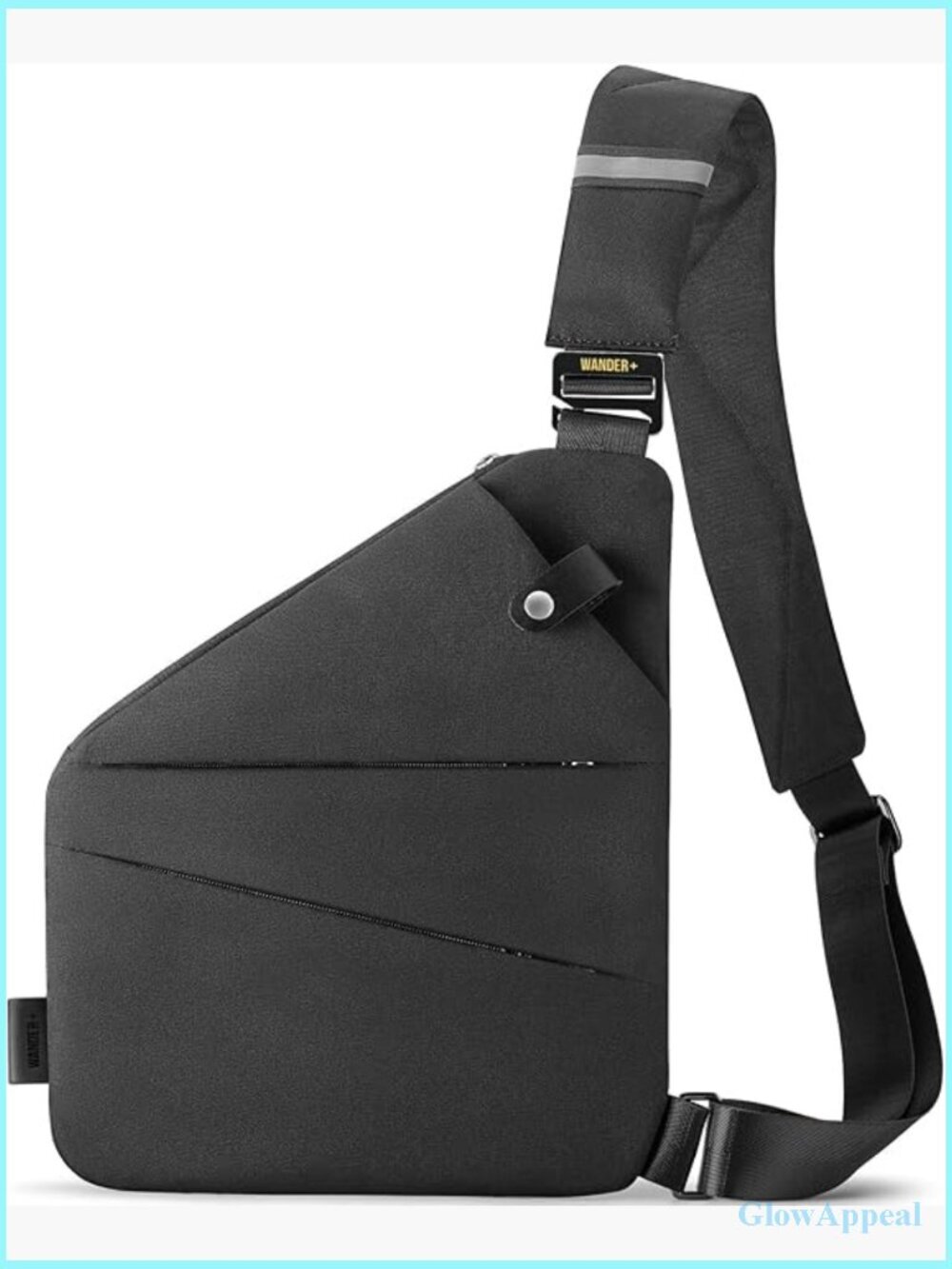 Anti Theft Crossbody Travel Bag with Multi-Pockets, Lightweight Waterproof
